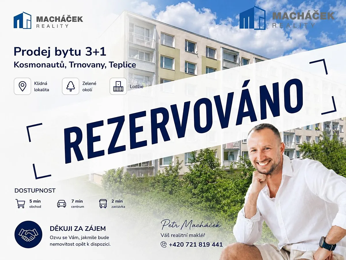 Prodej bytu 3+1 82 m²